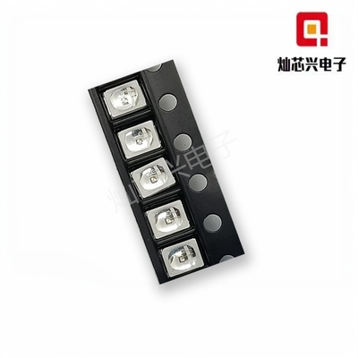 国产LED灯珠2835球头紫光带透视