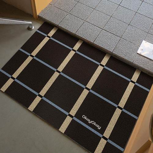 新款可裁剪丝圈入户地垫