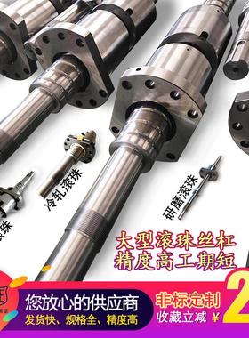高精密大型DFU系列6310 6320 8010 8010 10020滚珠丝杆研磨定做