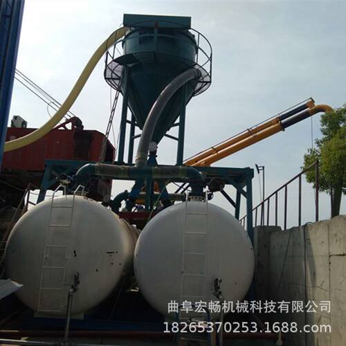 南京水泥厂清灰气力吸料机负压气动抽灰机钙粉装罐送料机