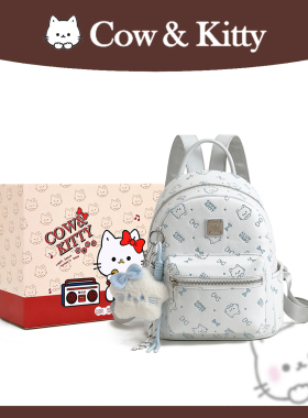 官方正品Cow&Kitty2026新款大容量双肩包女上课通勤旅游轻便背包