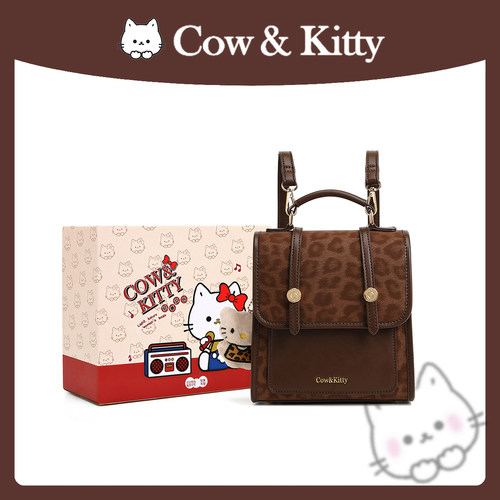 官方正品Cow&Kitty双肩包大容量2026新款外出背包通勤轻便小背包