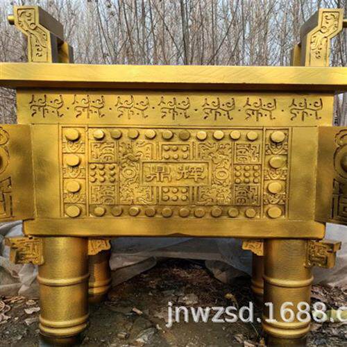 墓用小香炉石雕寺庙石制九鼎香炉多少钱宗祠石头天公炉图片
