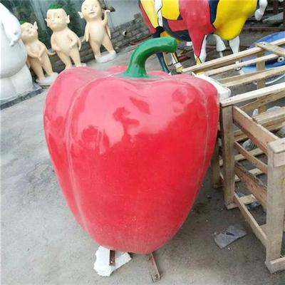 玻璃钢树脂餐厅游乐园菜店门口青椒雕塑蔬菜瓜果雕塑景观装饰摆件