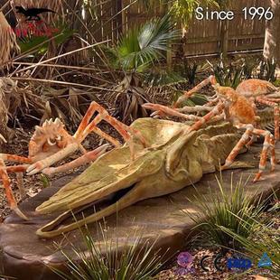 仿真海洋生物模型放大版 暢銷款 大閘蟹章魚巨齒鯊專業(yè)定制工廠年