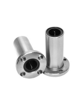 MI思米LHKRL8 10 12 16 20 25 30 35 40加长型圆法兰直线轴承