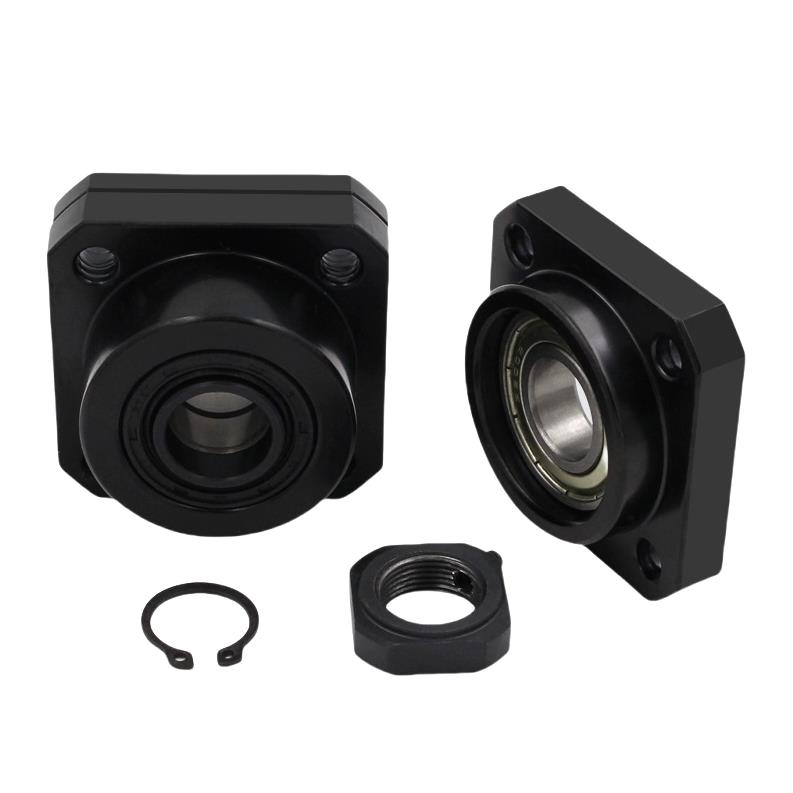 上隆精密型滚珠丝杠固定座支撑座TSPA/SPAF-6 8 10 12 15 20 25