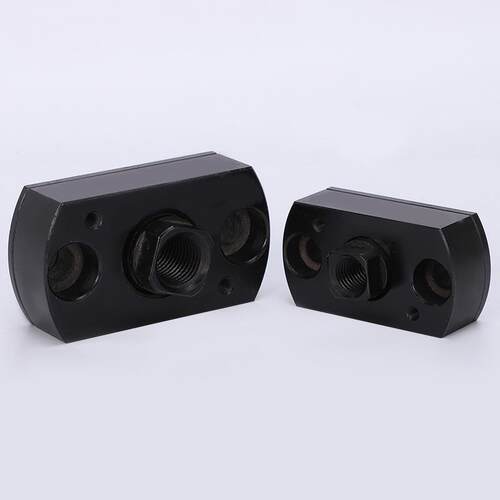 睿驱简易两边平法兰一体浮动接头FJCC-WHE11 M5M6M8M10M12M16M18