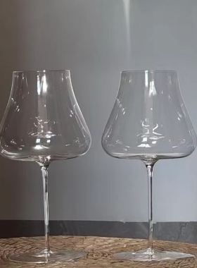 高颜值杯子 巴罗洛Barolo超轻薄手工水晶杯感官杯勃艮第杯水晶杯