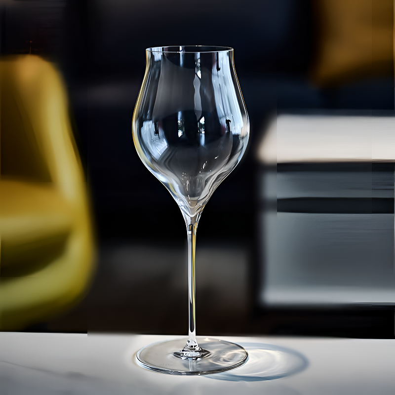 创意郁金香白葡萄酒杯纤薄葡萄酒杯香槟杯特调鸡尾酒杯高品质