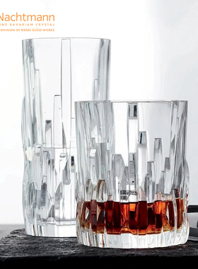 NACHTMANN德国进口轻奢华家用欧式水晶玻璃古典威士忌洋酒杯子