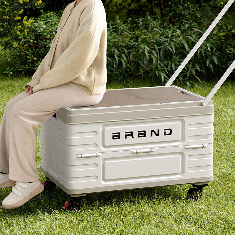户外露营收纳箱车载后备折叠储物箱野营带轮带拉杆手提箱野餐篮子,户外/登山/野营/旅行用品,露营折叠箱,淘宝优惠券,粉丝福利购,淘宝优惠卷