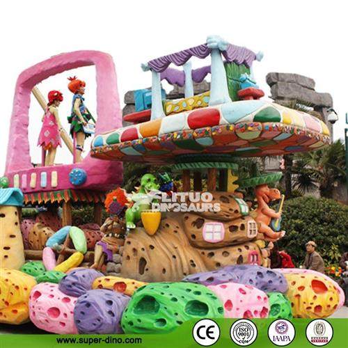 景区巡游花车彩车制作花车彩车设计制作厂家公园巡游花车彩车