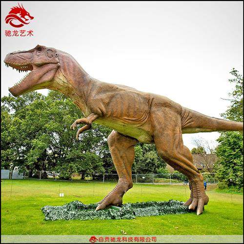 米牛龙仿真模型插电可动软体橡胶机械大型恐龙模型展览出租厂家