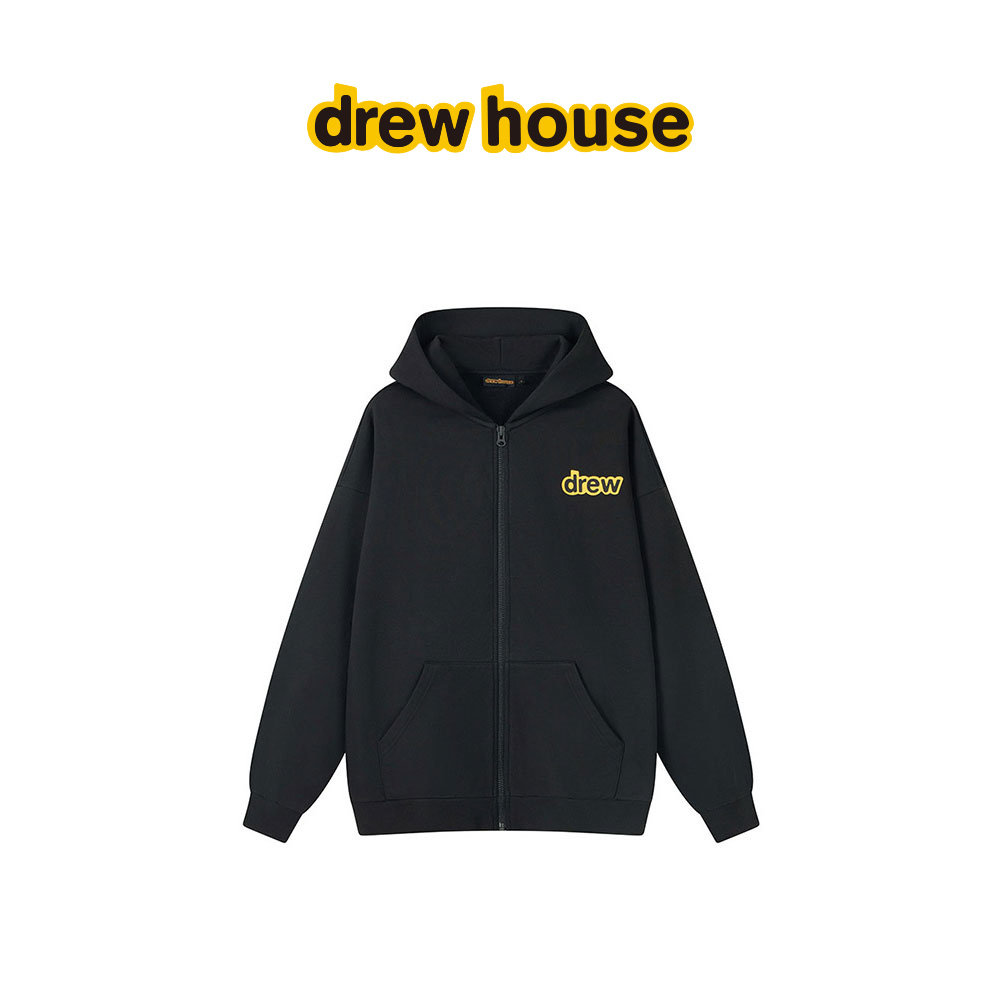 drewhouse dinodrew恐龙图案拉链连帽外套男女同款纯棉美式开衫