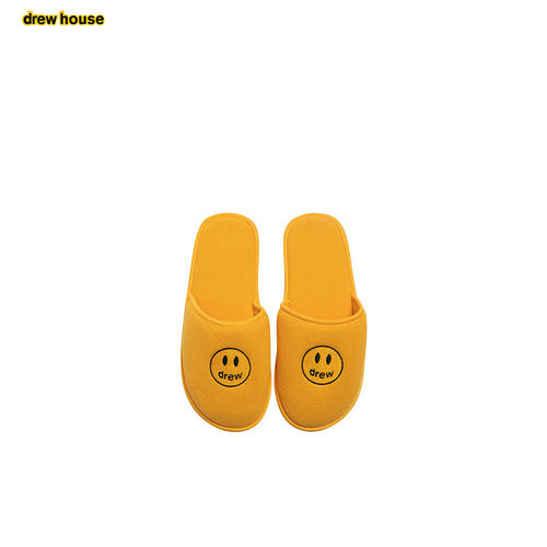 drewhouse笑脸图案休闲室内拖鞋