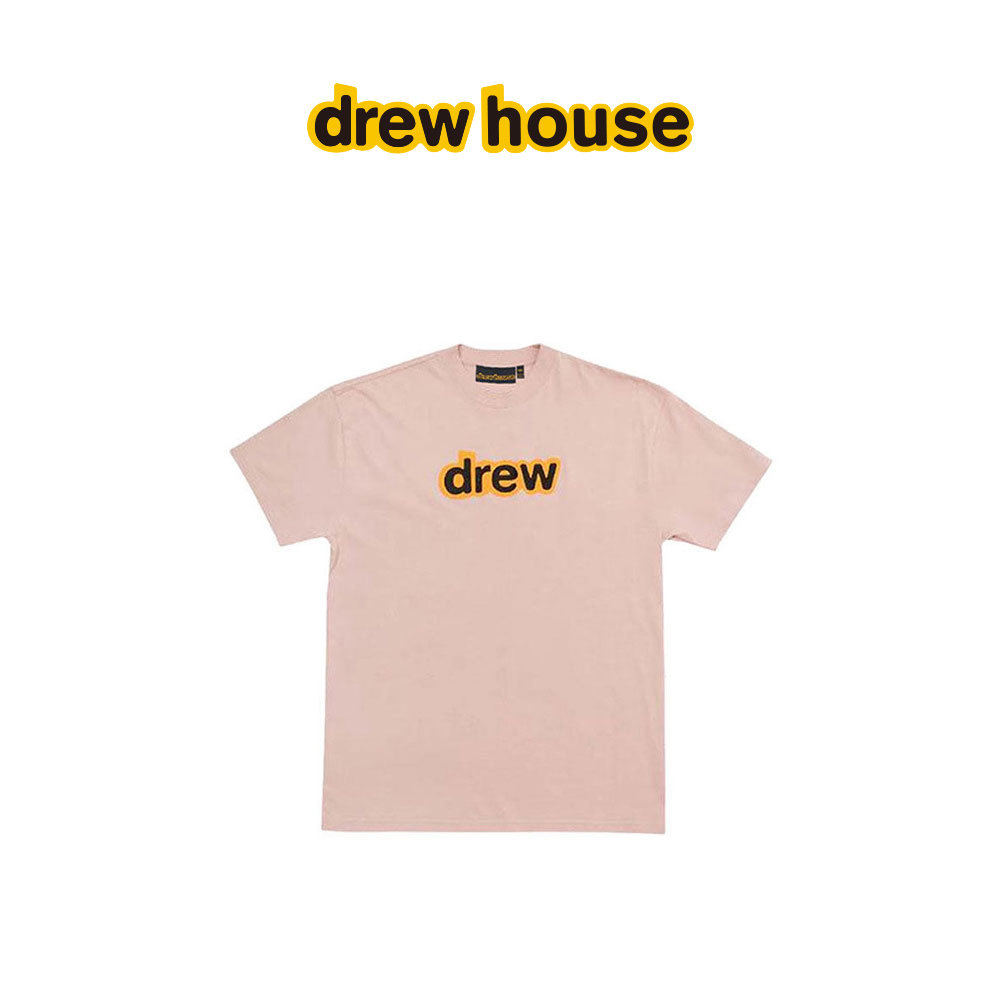 官方drewhouse字母圆领短袖T恤图片