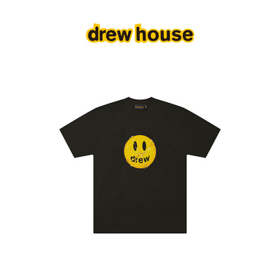 drewhouse纯棉笑脸印花短袖T恤