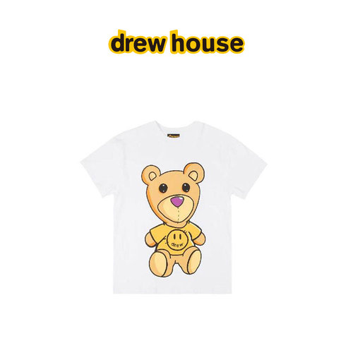 官方drewhouse小熊圆领短袖T恤