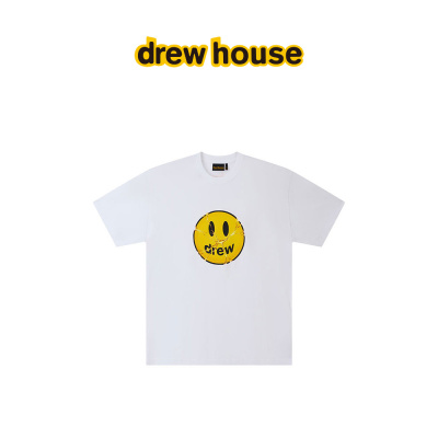 drewhouse裂金笑脸纯棉T恤