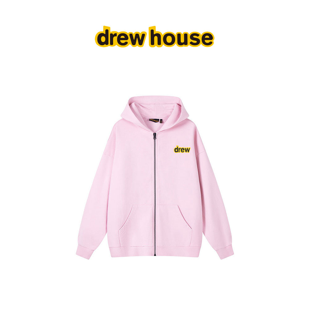 drewhouse dinodrew恐龙图案拉链连帽外套男女同款纯棉美式开衫