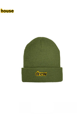 drew house休闲字母刺绣毛线帽