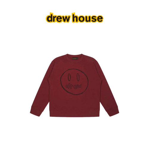 官方drewhouse笑脸休闲圆领卫衣