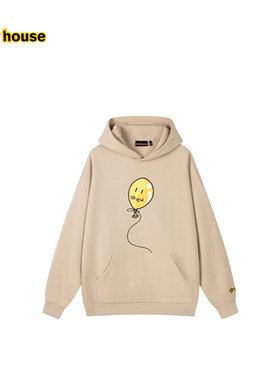 drewhouse joy笑脸气球图案美式休闲连帽卫衣25新品男女同款