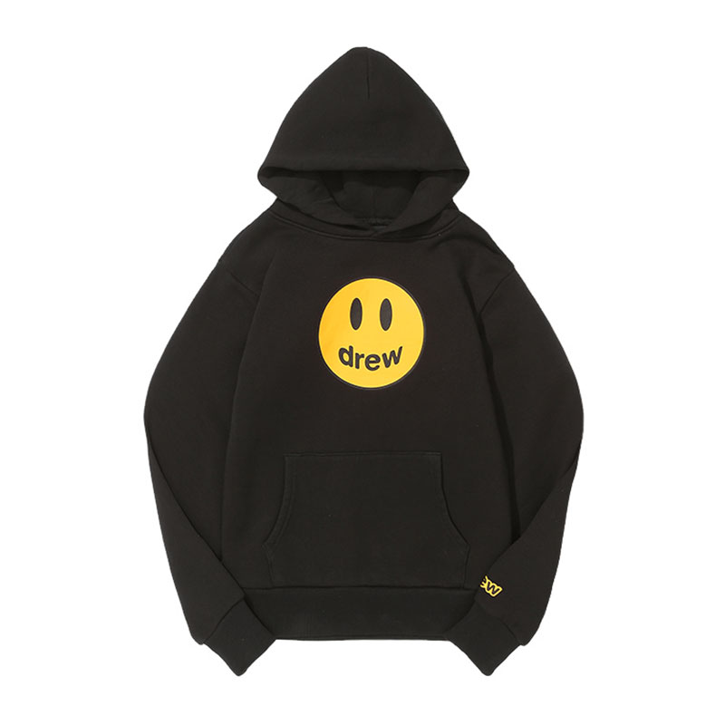drewhouse拉绒连帽笑脸儿童卫衣
