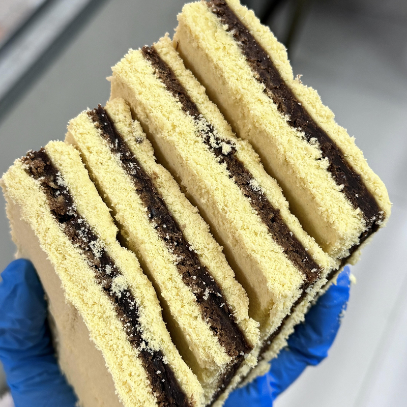 绿豆潮糕天津特产红豆沙夹馅绿豆糕夹心绿豆饼老式传统糕点点心