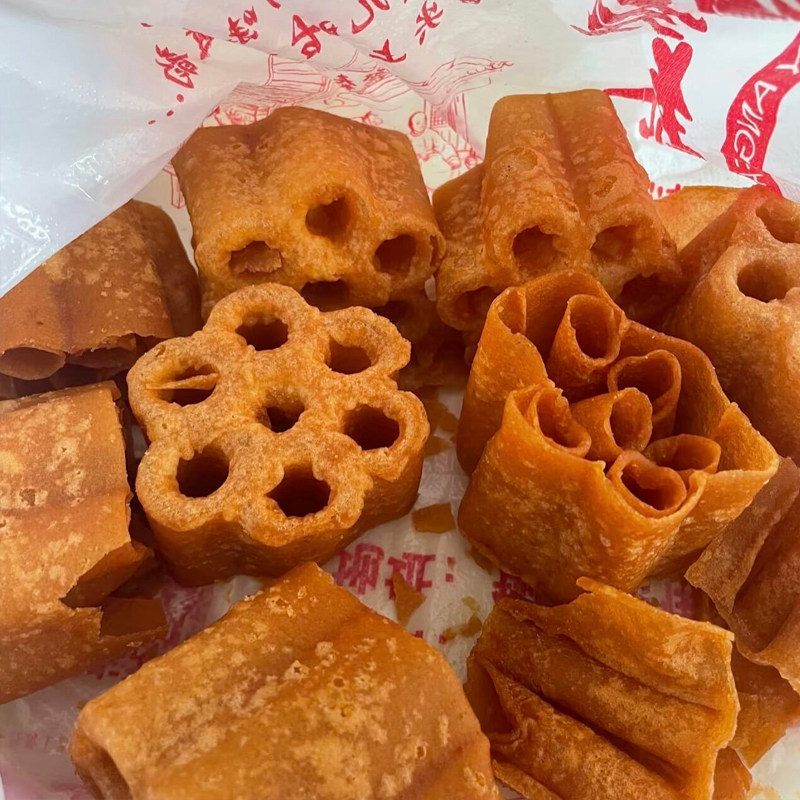 梅花酥炉窗蜂窝煤圈土碳梅花酥饼中式糕点/新中式糕点
