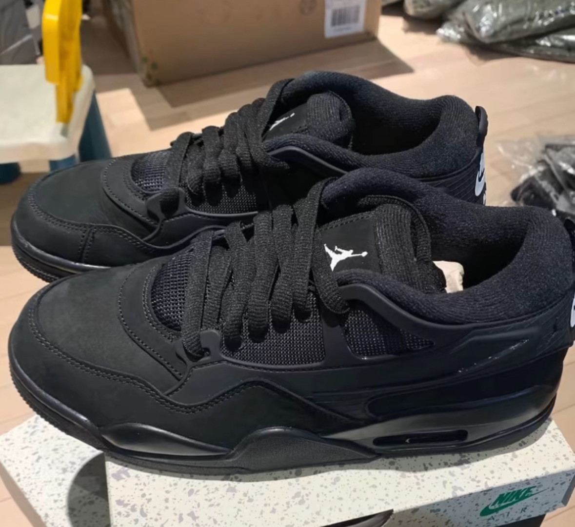 Air Jordan 4 RM 运动休闲鞋 缓震支撑透气训练复古气垫