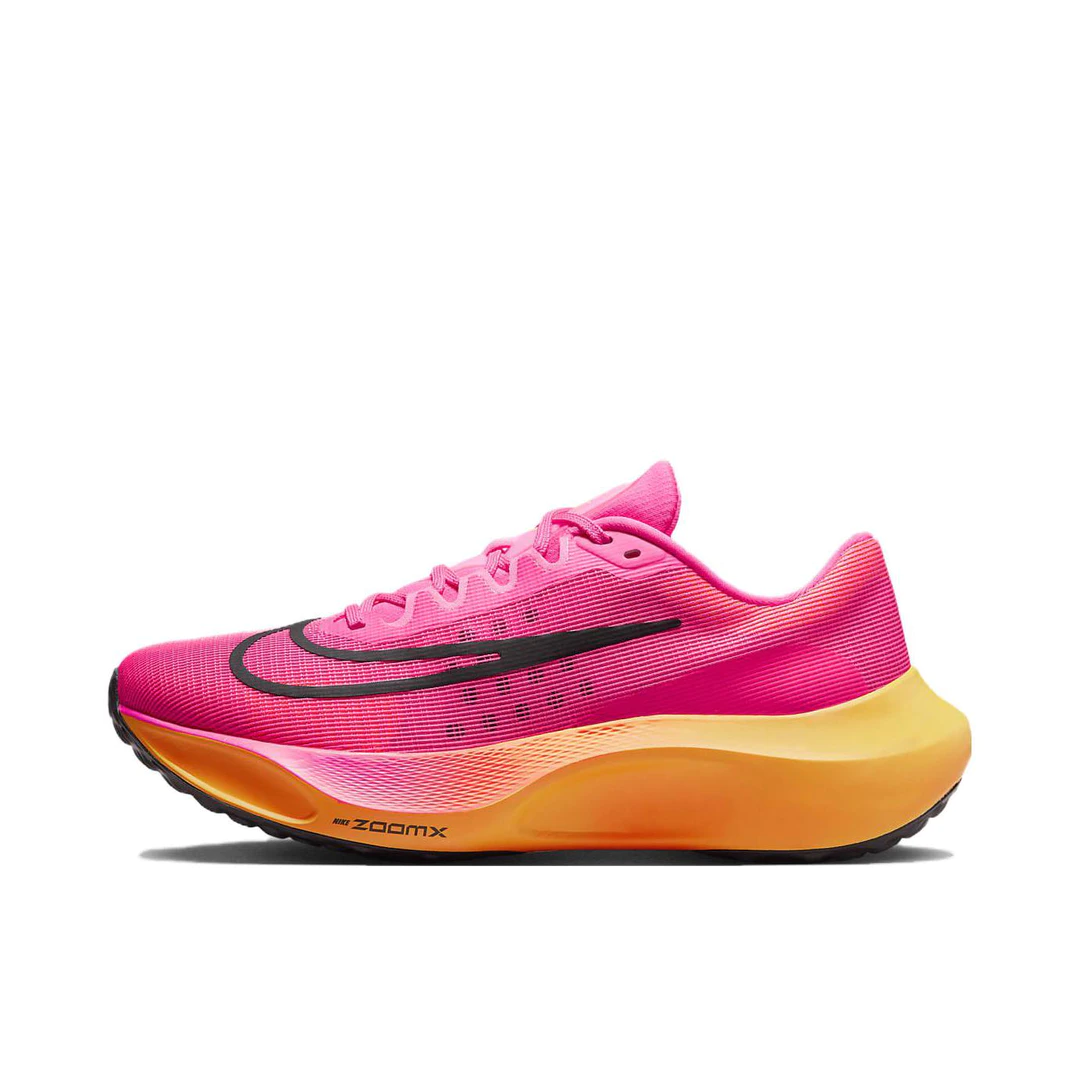 Nike Zoom Fly 5 跑鞋 稳定泡棉碳板舒适缓震防滑耐磨网布透气