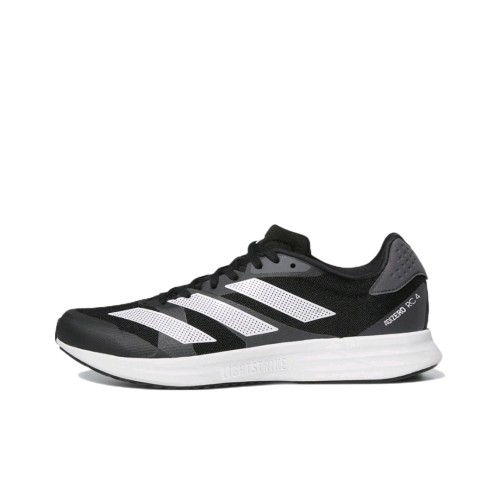 adidas Adizero RC 4 跑鞋 网布透气薄底减震耐磨织物备赛支撑