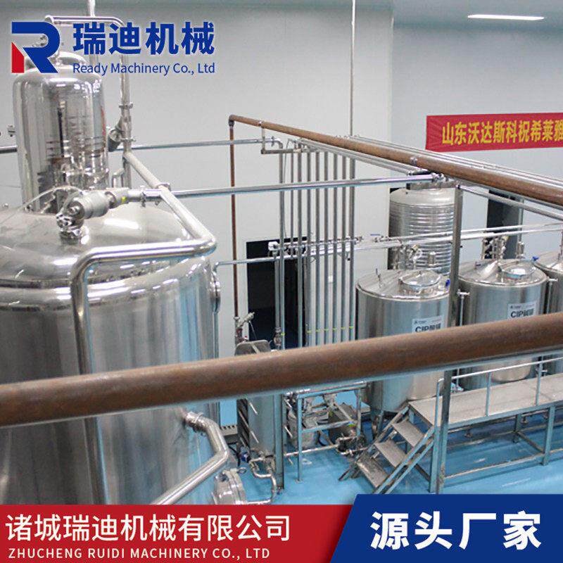 小型梨醋生产线全自动石榴醋加工发酵设备葡萄醋杀菌灌装流水线