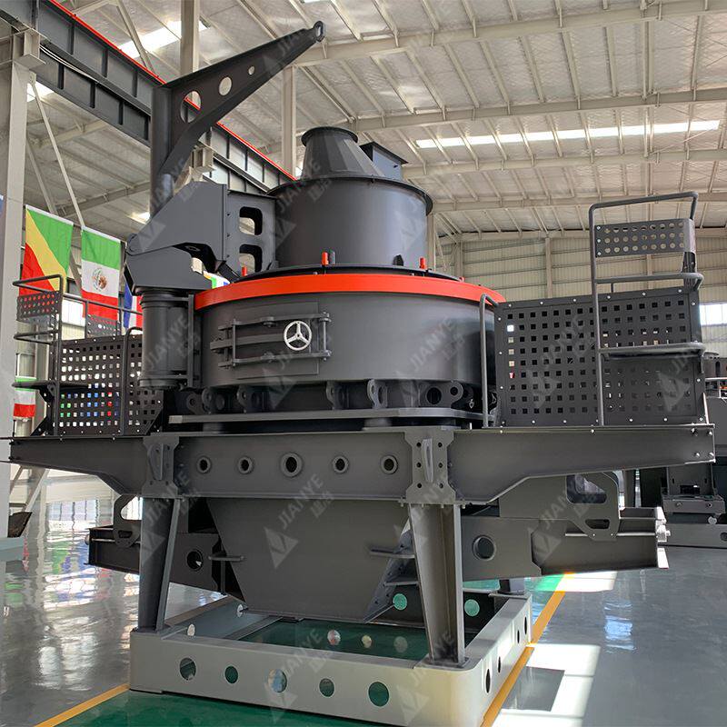 供应玄武岩鹅卵石制砂机立轴式破碎机建冶重工砂石料矿山机械设备