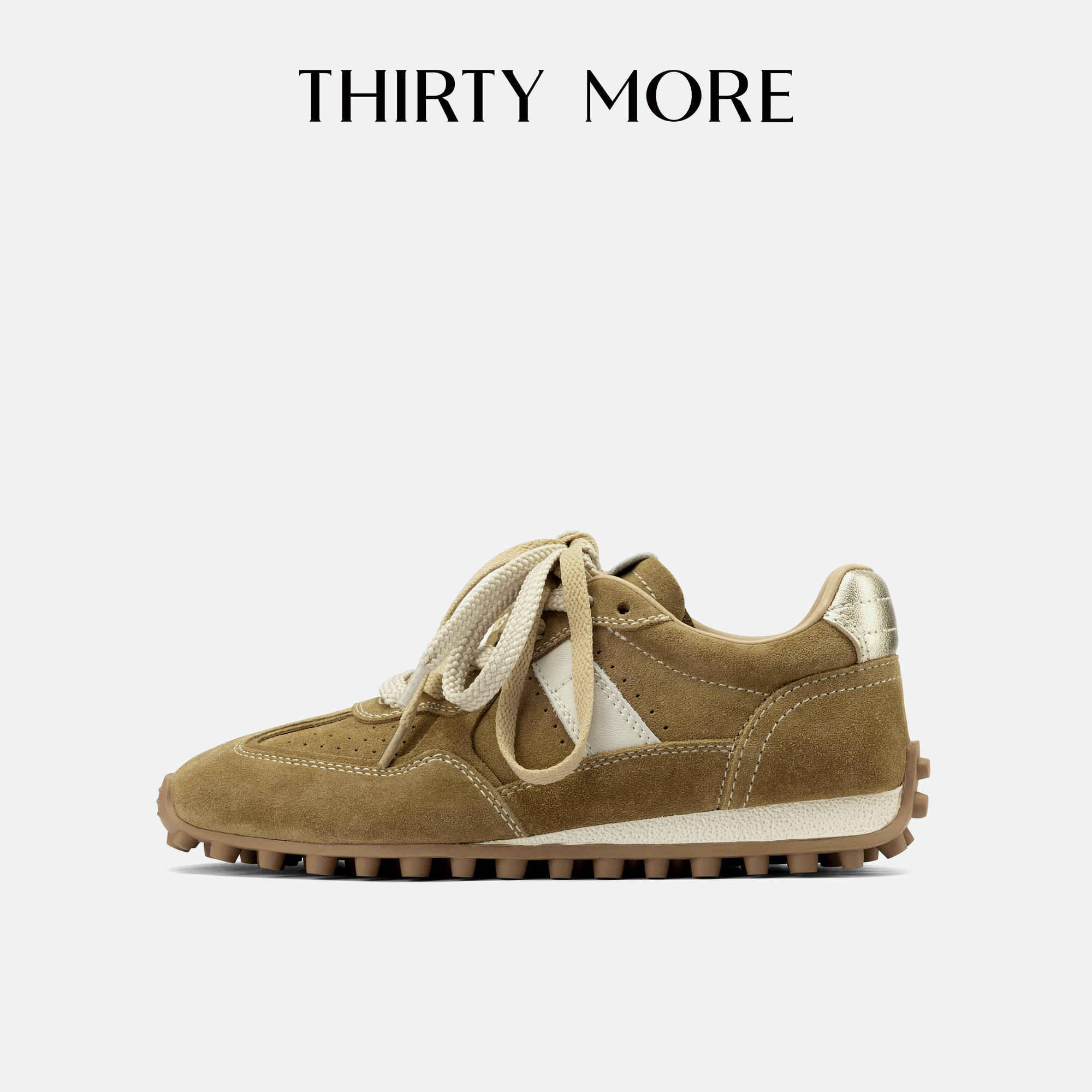 【甜辣城市】Thirty More复古德训鞋女2025秋冬新款运动休闲鞋女,女鞋,时尚休闲鞋,淘宝优惠券,粉丝福利购,淘宝优惠卷