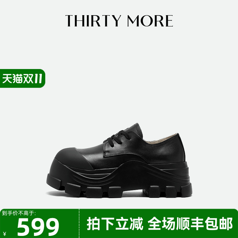 厚底女鞋THIRTYMORE休闲百搭