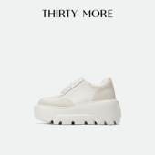 几何珠绣 新款 Thirty More内增高休闲鞋 女2026春季 厚底板鞋 女