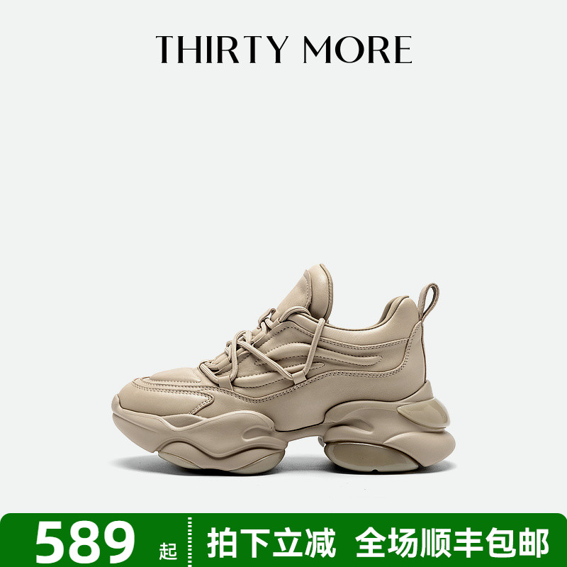 厚底高跟时尚休闲鞋THIRTYMORE