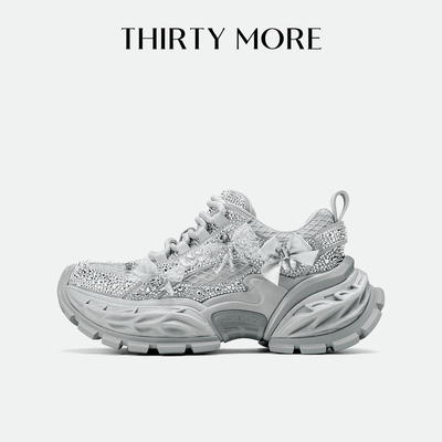 【星光熠熠】Thirty More时尚老爹鞋2026早春新款潮流厚底休闲鞋