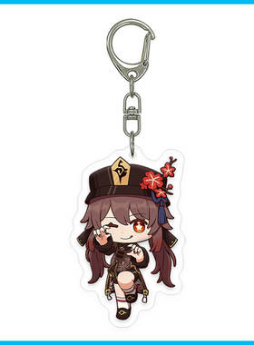 胡桃原神周边摆件手办小夜灯创意DIY亚克力立牌公仔玩偶生日礼物