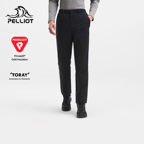 伯希和户外防风保暖金标P棉长裤