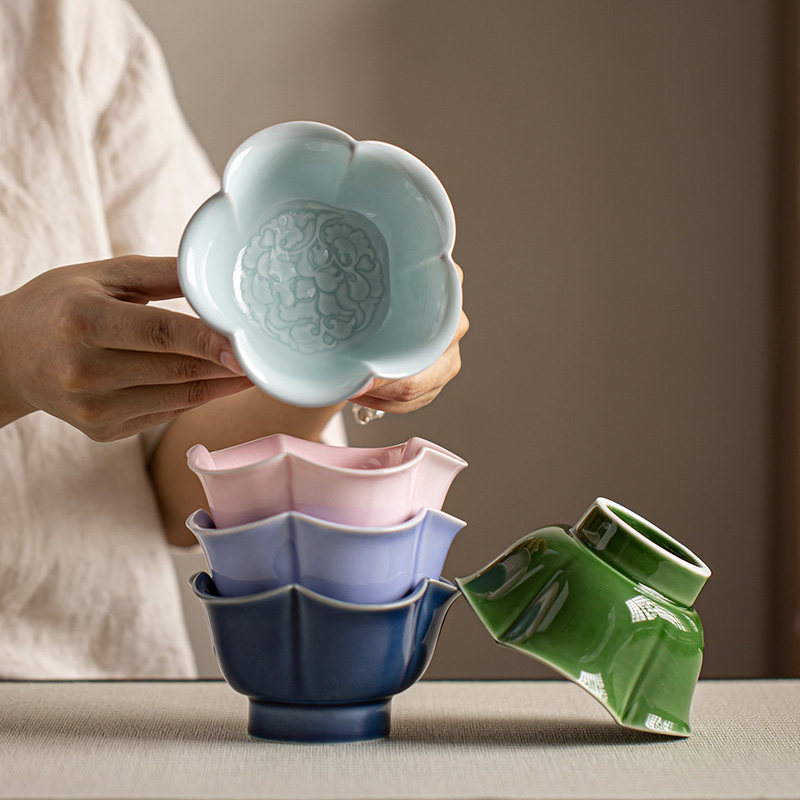 家用陶瓷果盘果碗中式茶点盘复古围炉煮茶点心零食糕点盘冰激凌碗,餐饮具,果盆/果盘/果篮,淘宝优惠券,粉丝福利购,淘宝优惠卷