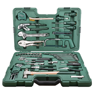 世达机械设备维修综合套装76件机修工况保养组合工具箱组套09517