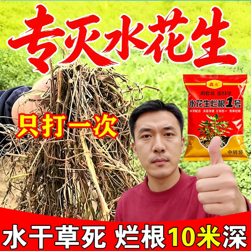 水花生烂根除草专用剂强力除草