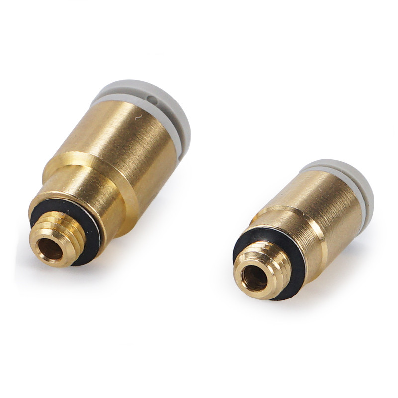 SMC型金业微型圆形插气管直通接头KJS04-M3 04-M504-M606-M506-M6