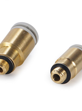 SMC型金业微型圆形插气管直通接头KJS04-M3 04-M504-M606-M506-M6