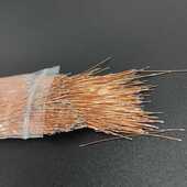 霓虹灯 漆包线迷你字灯带补点线银色铜色黑色双头焊锡铜线 发光字