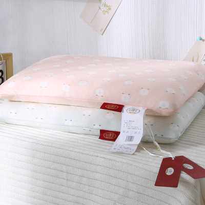 小绵羊儿童舒适定型枕宝宝婴儿枕头芯1全棉A类面料透气吸汗0-2岁